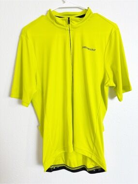 Specialized men’s RBX classic hyper green cycling jersey